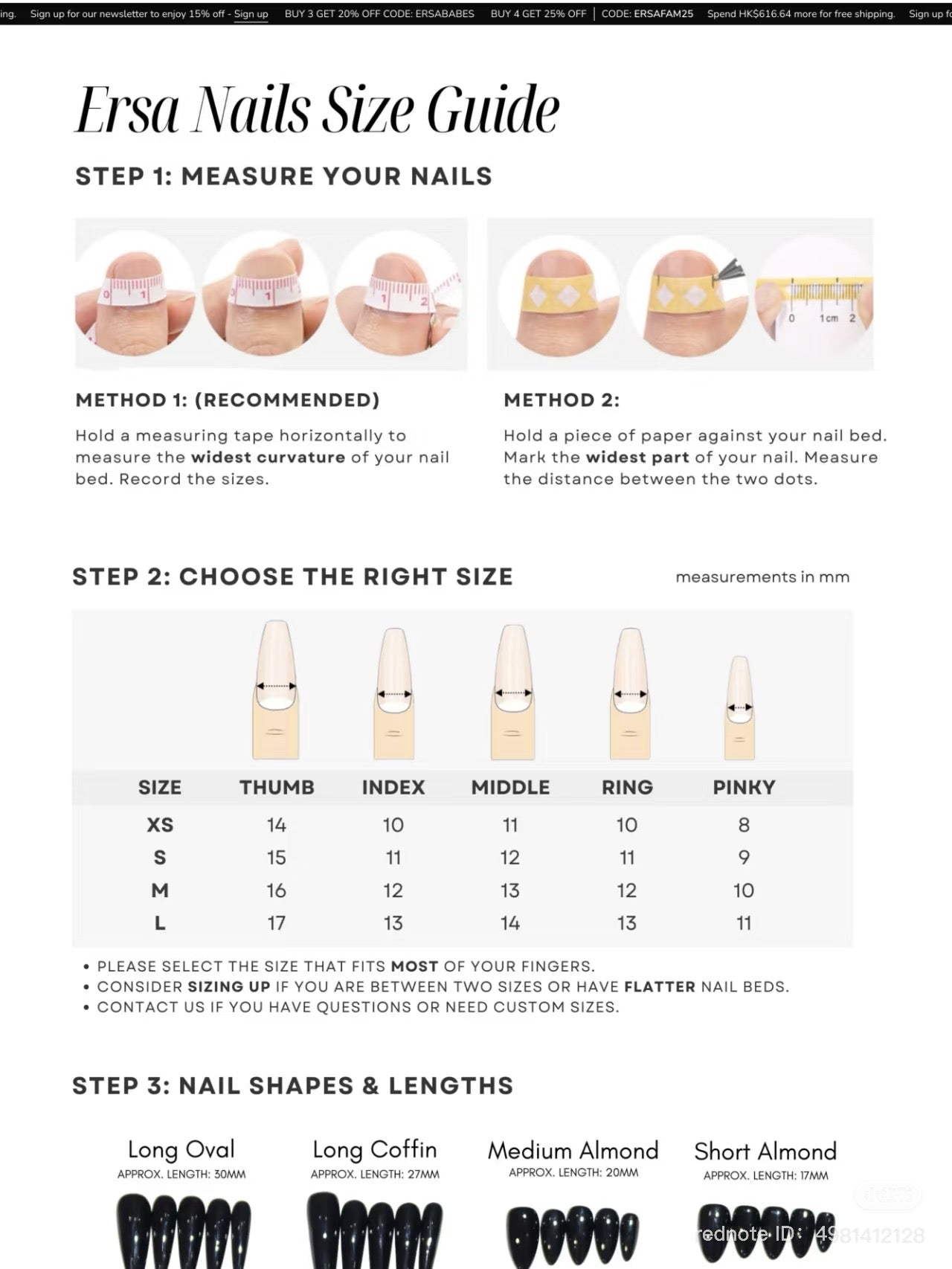 Luxury Handmade Rhinestone Press-On Nails