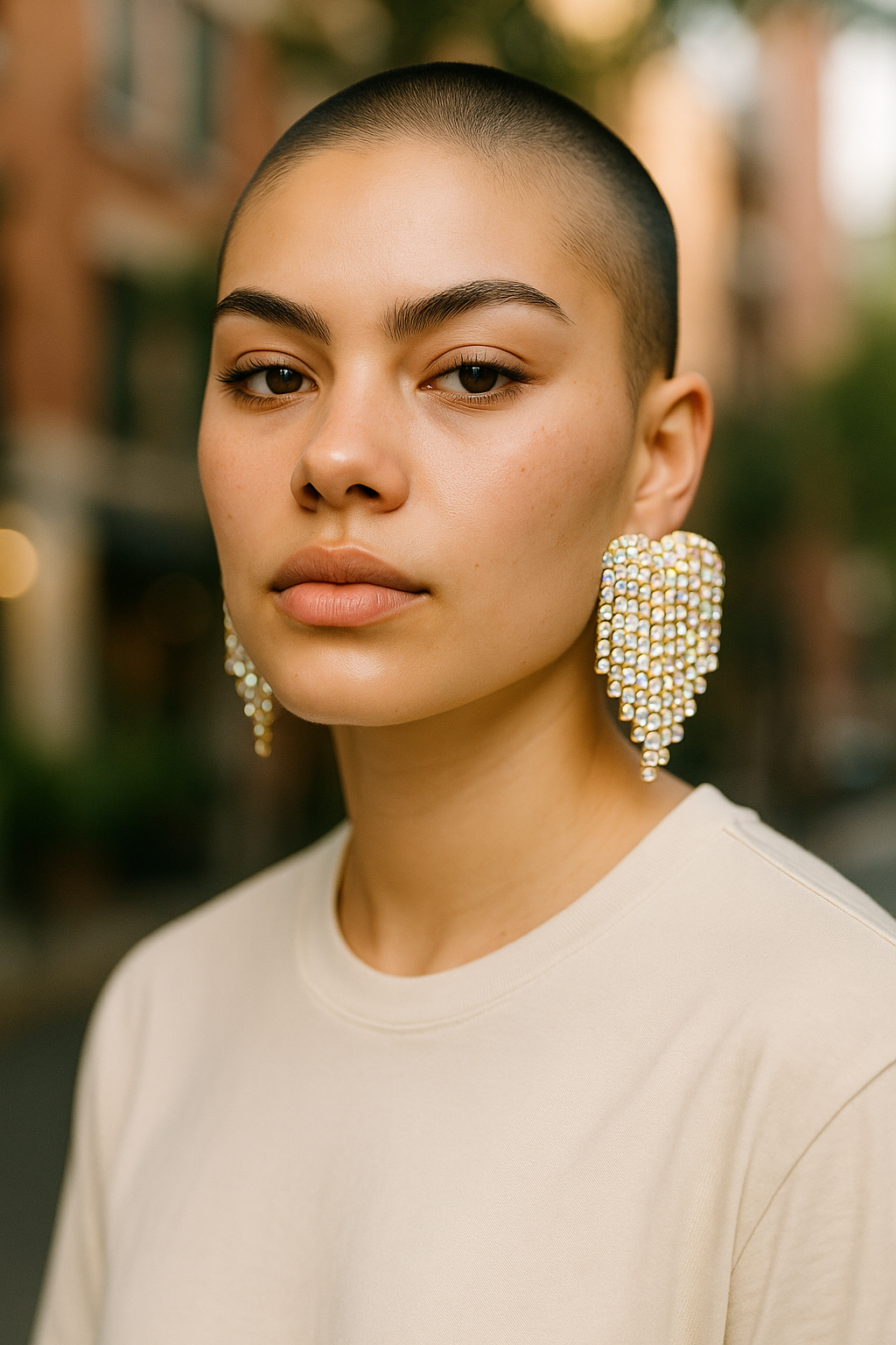 Luxury Full Rhinestone Statement Earrings β Handcrafted & Ultra Sparkly