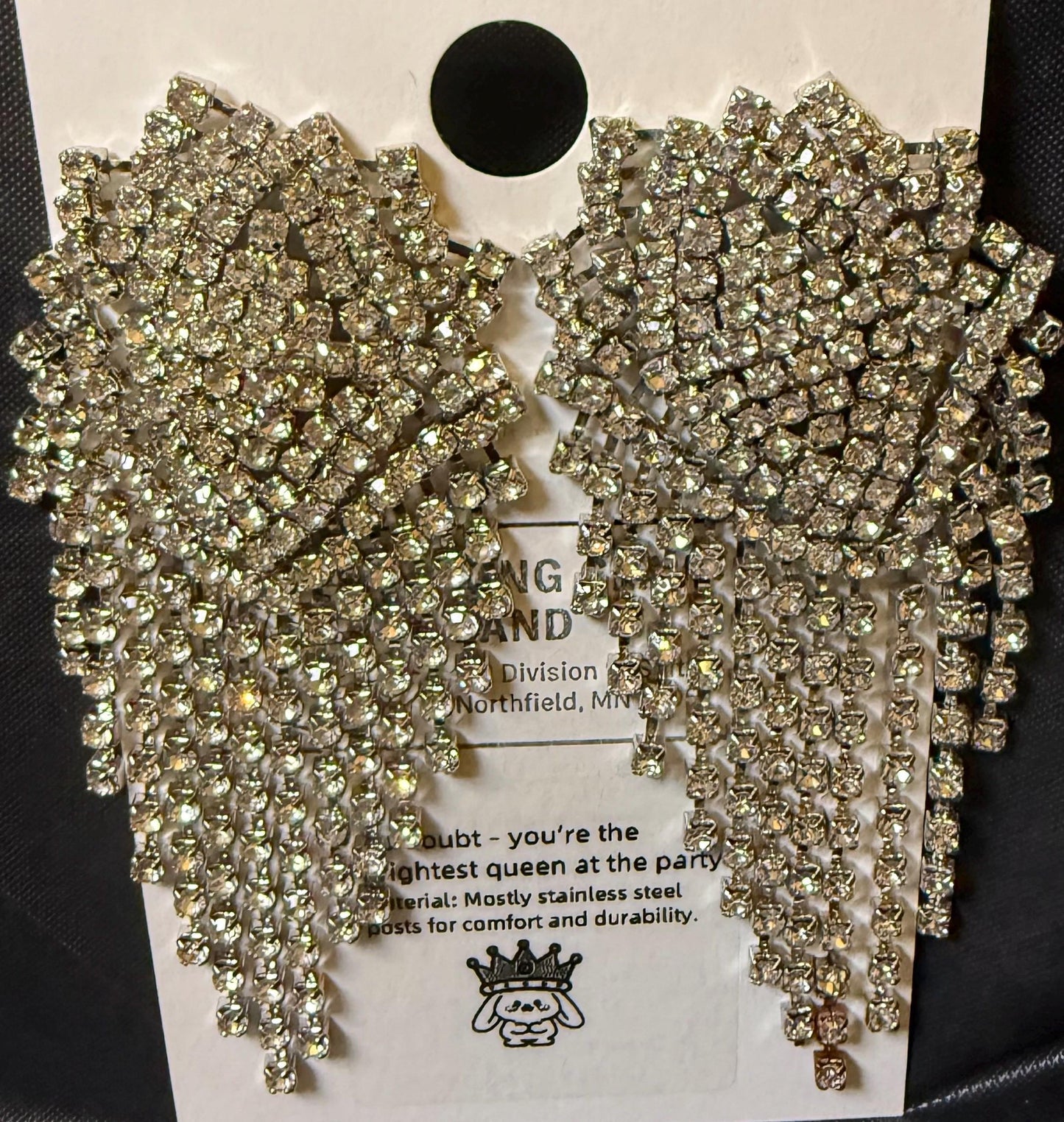 Oversized Tassel Earrings  Statement Dangle Jewelry, Bold Party & Runway Style