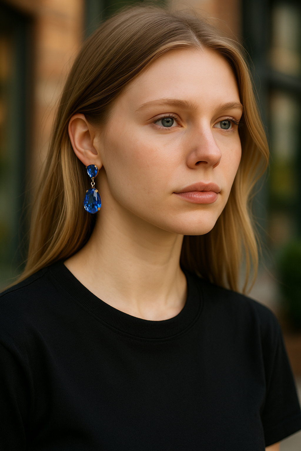 Luxury Full Rhinestone Statement Earrings – Handcrafted & Ultra Sparkly