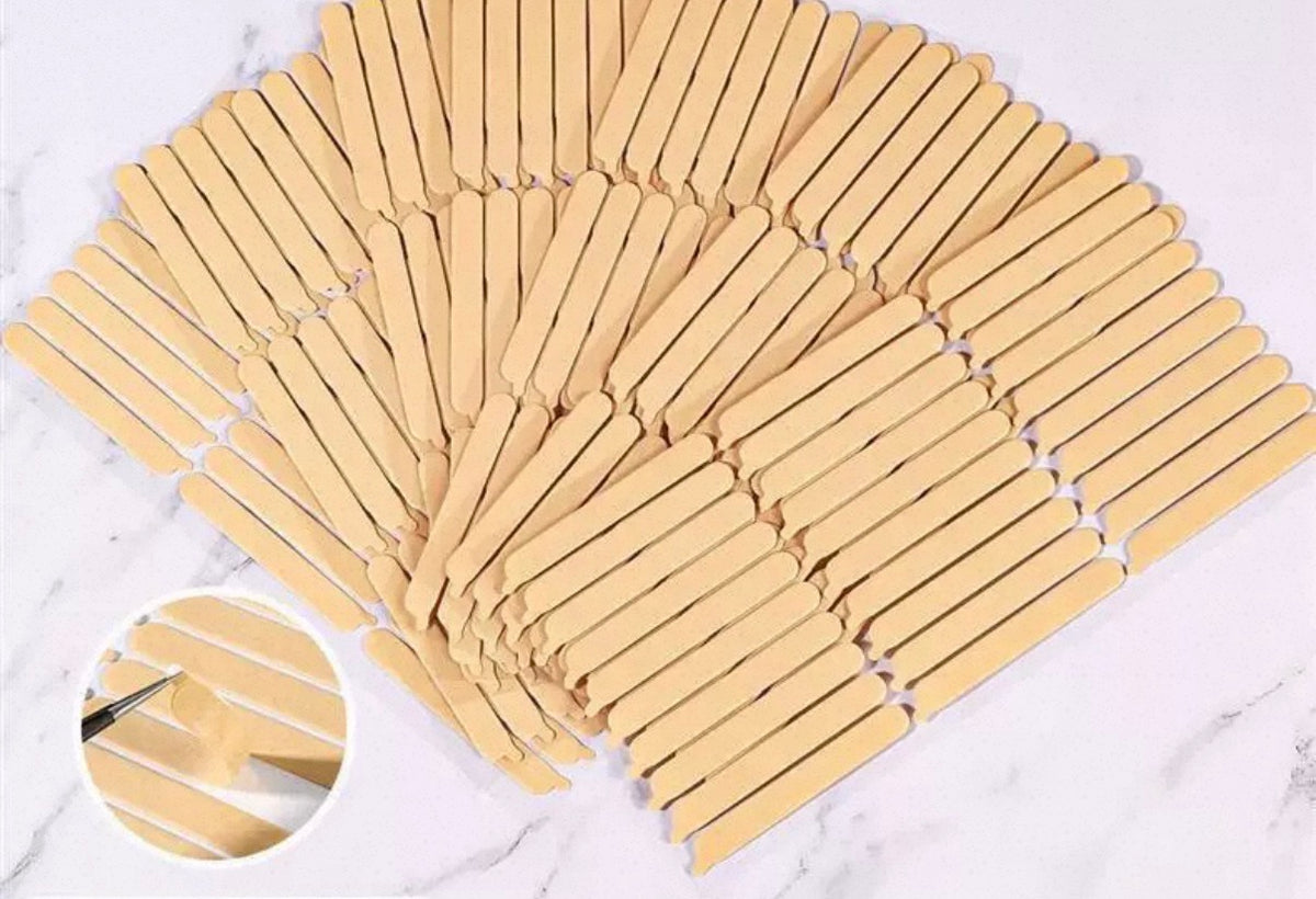 Press-On Nail Adhesive Tabs Easy Peel Design/50 Sheets-$20