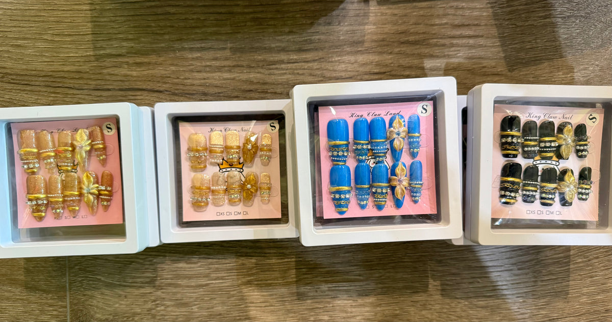 High quality handmade Bangle nails clearance