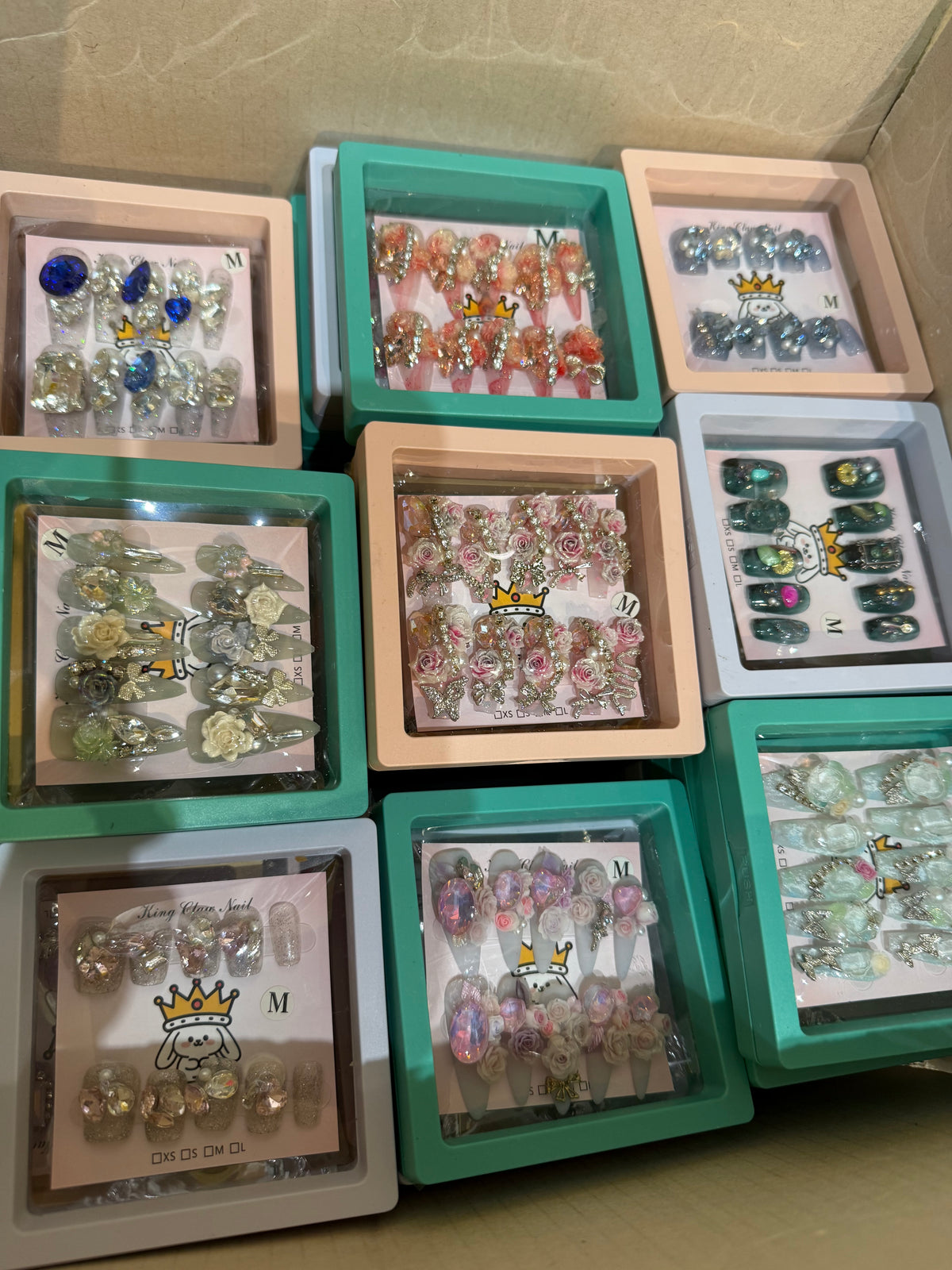 Full gems Fancy/Wedding Style wholesale 50 boxes for $130