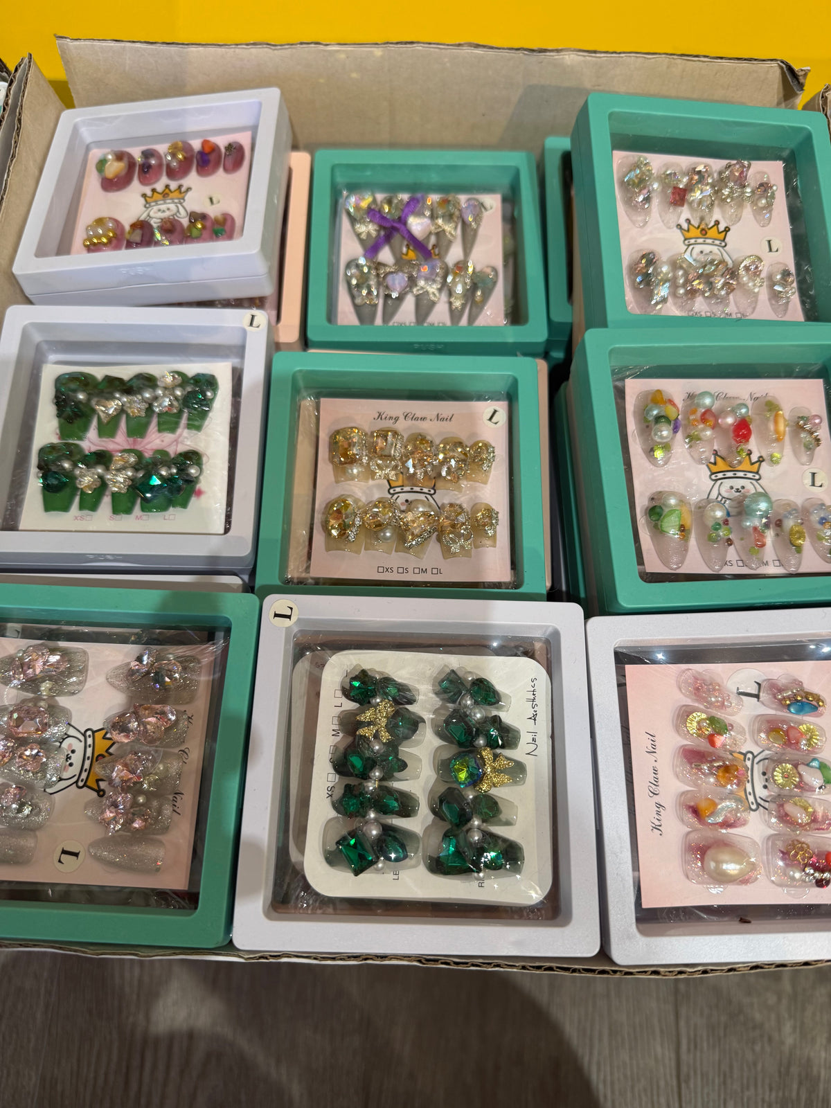 Full gems Fancy/Wedding Style wholesale 50 boxes for $130