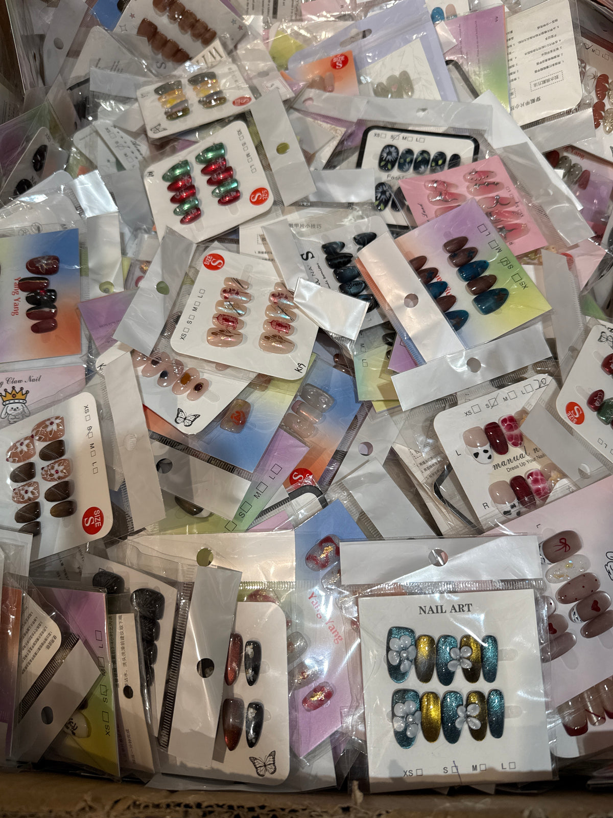 Size XS/S/M/L handmade/shorts(1.5-2.0cm) 100 sets